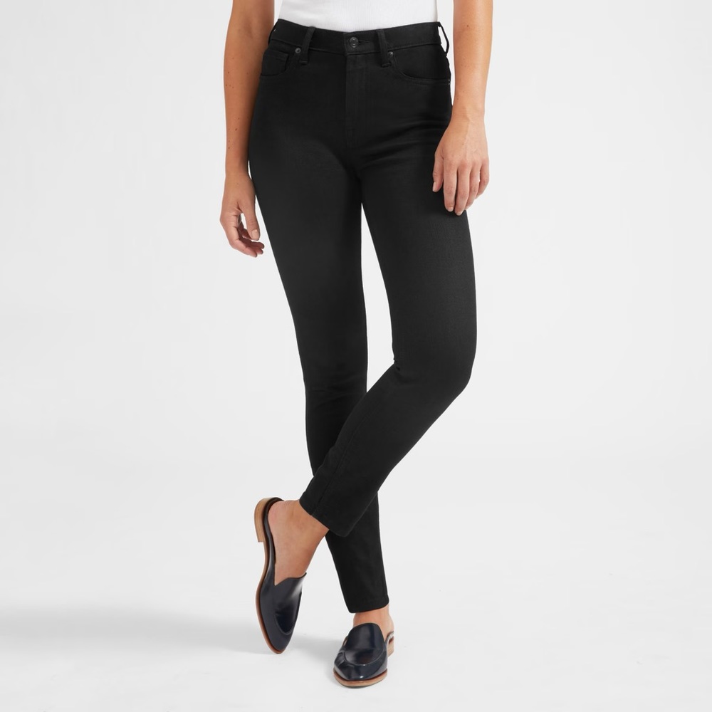 Everlane High Rise Skinny - Black (Size 28)